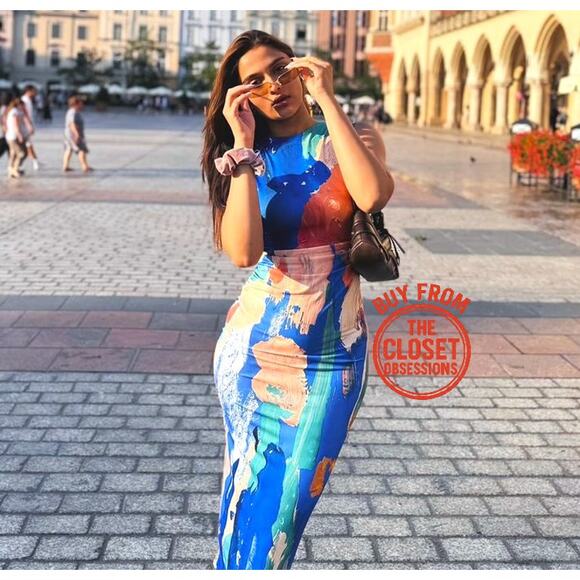 ZARA Open Back Midi Dress NWT - Picture 6 of 16